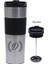 Isme Özel Premium French Press Çelik Termos 450 ml M2 1