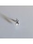 925 Ayar Gümüş Perili Piercing/küpe. Bar Uzunluğu 6mm 4