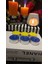 Iv Candles  6 'lı Sarı Lacivert Maxi Büyük Teneke Tealight 1