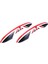 Araba Dış Kapı Kolu Kapak Trim Abs Fit Mini Cooper R50 R53 R56 R59 Kırmızı Siyah (Yurt Dışından) 2