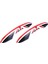 Araba Dış Kapı Kolu Kapak Trim Abs Fit Mini Cooper R50 R53 R56 R59 Kırmızı Siyah (Yurt Dışından) 4