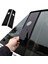 2 Parça Pencere B Sütun Kapak Trim Sticker Merkezi Tesla Model 3 Mat Işık Için Fit (Yurt Dışından) 3