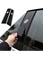 2 Parça Pencere B Sütun Kapak Trim Sticker Merkezi Tesla Model 3 Mat Işık Için Fit (Yurt Dışından) 5