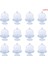 12 Adet Mini Kek Cupcake Kapaklı Şeker Kutusu Standı Doğum Günü Düğün Parti Supplie Dropshipping | Şeker Ve Krema Tencere (Yurt Dışından) 1