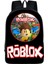 Günlük Öğrenci Okul Sırt Çantası Roblox (Yurt Dışından) 1