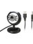 640P Webcam Mikrofon ile Canlı Webcam 360 Derece Dönebilen USB Web Kamera Pc Dizüstü Bilgisayar (Yurt Dışından) 1