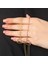 Gold Elips Kolye 2