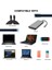 Usb-C Erkek - Dişi Uzatma Kablosu Kısa, USB 3.1 Gen 2 Data Sync Uzatma Düz Kablo, Thunderbolt 3 Erkek - Dişi Için 4