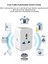 Güç Izleme Dalgalanma Koruyuculu 10A Akıllı Soket Sesle Kontrol Google Home Için Alexa ile Çalışır 3