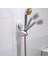 Banyo Güçlü Vantuz Evrensel Taşınabilir Duş Başlığı Tutucu Ayarlanabilir Banyo Duvara Montaj Aracı 2