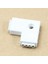 Adet Biz Rgb L Şekilli 4 Pin 2 Yollu Dişi Konnektör Adaptörü 3528 5050 LED Şerit Işık(Yurt Dışından) 3