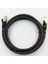 2 Adet Siyah 1 Metre Cat8 Ethernet Kablosu Cat8 Ağ Jumper 4