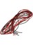 2x 3m 22 Gauge Awg Silikon Kauçuk Tel Kablo Kırmızı Siyah Esnek [çeşitli] 2
