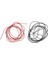 2x 3m 22 Gauge Awg Silikon Kauçuk Tel Kablo Kırmızı Siyah Esnek [çeşitli] 3