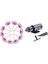 Takım 23X3MM Taşlama Taşlı Tekerlek Aksesuarları & 1 Takım Dc 12V Elektrik Motoruel Matkabı Pres Delme Seti 1