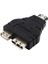Güç Esata'dan Esata'ya USB Combo Splitter Dönüştürücü Adaptör Konektörü Sabit Disk Kablosu Çift Bağlantı Noktalı Dönüştürücüler Evrensel(Yurt Dışından) 2