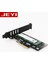 Jeyı Sk4 M.2 Nvme SSD Ngff - Pcıe X4 Adaptörü M Anahtar Arayüz Kartı Desteği Pcı Express 3.0 X4 2230-2280 5