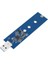M.2 - USB Adaptörü, B Tuşu M.2 SSD Adaptörü USB 3.0 (Kablo Gerekmez), USB - 2280 M2 SSD Sürücü Adaptörü, Ngff Dönüştürücü SSD Okuyucu Kartı 1