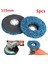 5 Adet Zımpara Aletleri 115MM Tekerlekler Boya Pas Temizleme Metaller Için Temiz Açılı Taşlama Diskleri / Fiberglas / Taş / Ahşap 4