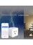 Wifi Akıllı Çıkış Akıllı Güvenli Ev Güç Kontrol Soketi 2.4g Wifi Sadece Alexa ve Google Için Hub Gerekmez Us Plug 2