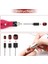 307 Parça Zımpara Seti Tambur Seti 300 Parça Zımpara Bandı Kılıfları (80#-120#-240#) + Dremel Döner Alet Için 6 Parça Tambur Mandrel (2.35MM-3.17MM)+ 1 Kombine Anahtar 4
