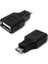 Mini USB 2.0 Dişi Mikro USB B 5 Pin Erkek F / M Fiş Otg Adaptör Dönüştürücü 3