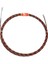 Flaş Anlaşma 5mm 35/40MM Fiberglas/naylon Itmeli Çektirme Kablo Kanalı Yılan Rodder Balık Bant Tel 1