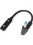 USB Tip C Dişi - HP4506 Erkek 90 ° Adaptör Kablosu 4.5x3.0mm Fiş Dc Güç Dönüştürücü Hp Için Pd Sensör Çipli 2