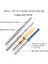 Flyeer 2020 40 Adet End Mill Gravür Uçları Seti Cnc Freze Uçları Kesme Freze Aracı Gravür Kesici 1/8 Inç Shank Tungsten Çelik 3