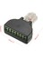 Aracı Ethernet RJ45 Erkek 8 Pinli Av Terminali Vidalı Adaptör Dönüştürücü Bloğu Cctv Kiti 1
