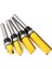 Ahşap Freze Aracı İçin 4 Adet 1/4 Inç Şaft Gömme Trim Freze Uçları Set - Sarı (Yurt Dışından) 3