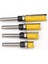 Ahşap Freze Aracı İçin 4 Adet 1/4 Inç Şaft Gömme Trim Freze Uçları Set - Sarı (Yurt Dışından) 4