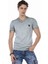 CT647 Yeşil Melanj Basic T-Shirt 1