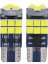 Dekoratif LED Ampul T10-18SMD 3030CANBUS 12V Çift Beyaz/ LAAM867 1