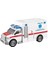 2013000406000 Nıtro Speed 1:20 Polis Ambulans, Beyaz, Çok Renkli Pedallı A 1