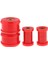 Poliüretan Ön Kontrol Kol Burç Kiti Kırmızı Vw Golf Mk2 Mk3 Mk4 85-06 Için (Yurt Dışından) 4