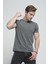 Ftx Slim Fit Bisiklet Yaka Erkek Basic Tshirt 2
