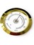 Analog Higrometre Nem Ölçer Humidor Puro Kutusu Için Metal Çerçeve Sarı-Beyaz 50MM 2