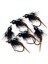 6 Adet # 8 # 10 # 12 Fly Balıkçılık Flies Bait Lure Tungsten Boncuk Başkanı Balıkçılık Cazibesi 16 (Yurt Dışından) 1