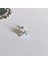 925 Ayar Gümüş Balık Piercing/küpe-Bar Uzunluğu 6mm- 1 Ad. 1