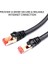 5 Metre Cat7 Ethernet Kablosu Kırmızı Başlıklı Ağ Kablosu Lan Kablosu Stp RJ45 Ağ Kablosu 5