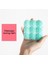 2 Adet Peeling Banyo Duş Scrubber Banyo Puf Şampuan Derisi Yumuşak Silikon Vücut Fırçası Baş Masaj Fırçası 4