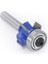 Quanbu 2020 8mm Shank Ağaç Işleme Freze R1MM R2MM R3MM Kırpma Bıçağı Kenar Düzeltici 4 Diş Ahşap Freze Ucu 3 Adet 4
