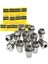 1 Adet ER16 Pens Aynası Motor Mili Mili Uzatma Çubuğu Tutucu 8mm & 13 Adet 1-13MM ER20 Yaylı Pens Seti 3