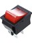 2 Adet Kcd4 Dpst On-Off 4 Pinli Rocker Boat Switch 15A/20A & 3 Adet Red Light 4 Pin Dpst On-Off Snap In Boat Rocker Switch 5