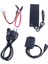 Sata/pata/ıde Sürücüsü - USB 2.0 Adaptör Dönüştürücü Kablosu, 2,5 / 3,5 Inç Sabit Disk / Harici Ac Güç Adaptörlü 5 Inç Optik Sürücü Için 1