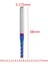 Drillpro 10 Adet 0.8-3.175MM Mavi Naco Kaplamalı Uçlar Cnc T Için Karbür Gravür Frezesi 2
