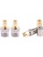 2x Sma Erkek - Uhf Dişi SO239 SO-239 Jumper Fiş Rf Adaptörü PL-259 Aurum ve 2 Adet Sma Erkek - Bnc Dişi Rf Adaptörü 1