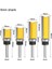 1 4 Şaft Şablonu Trim Menteşe Freze Ucu Düz Uçlu Freze Düzeltici Temizleme Gömme Trim Zıvana Ahşap Freze Seti 1 2