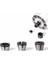 3 Adet Yüksek Hassasiyetli 6mm 6.35MM 8mm Router Collet Chuck Adaptörü Gravür Kırpma Makinesi Için 3